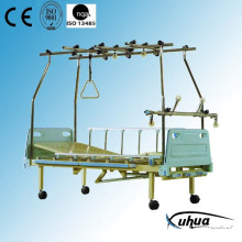 Three Cranks Mechanical Hospital Orthopedics Bed, Traction Bed (E-1)